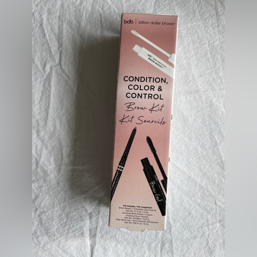 NWT Billion Dollar Brows Condition, Color & Control Brow Kit